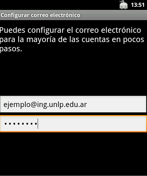 Correo Android 2