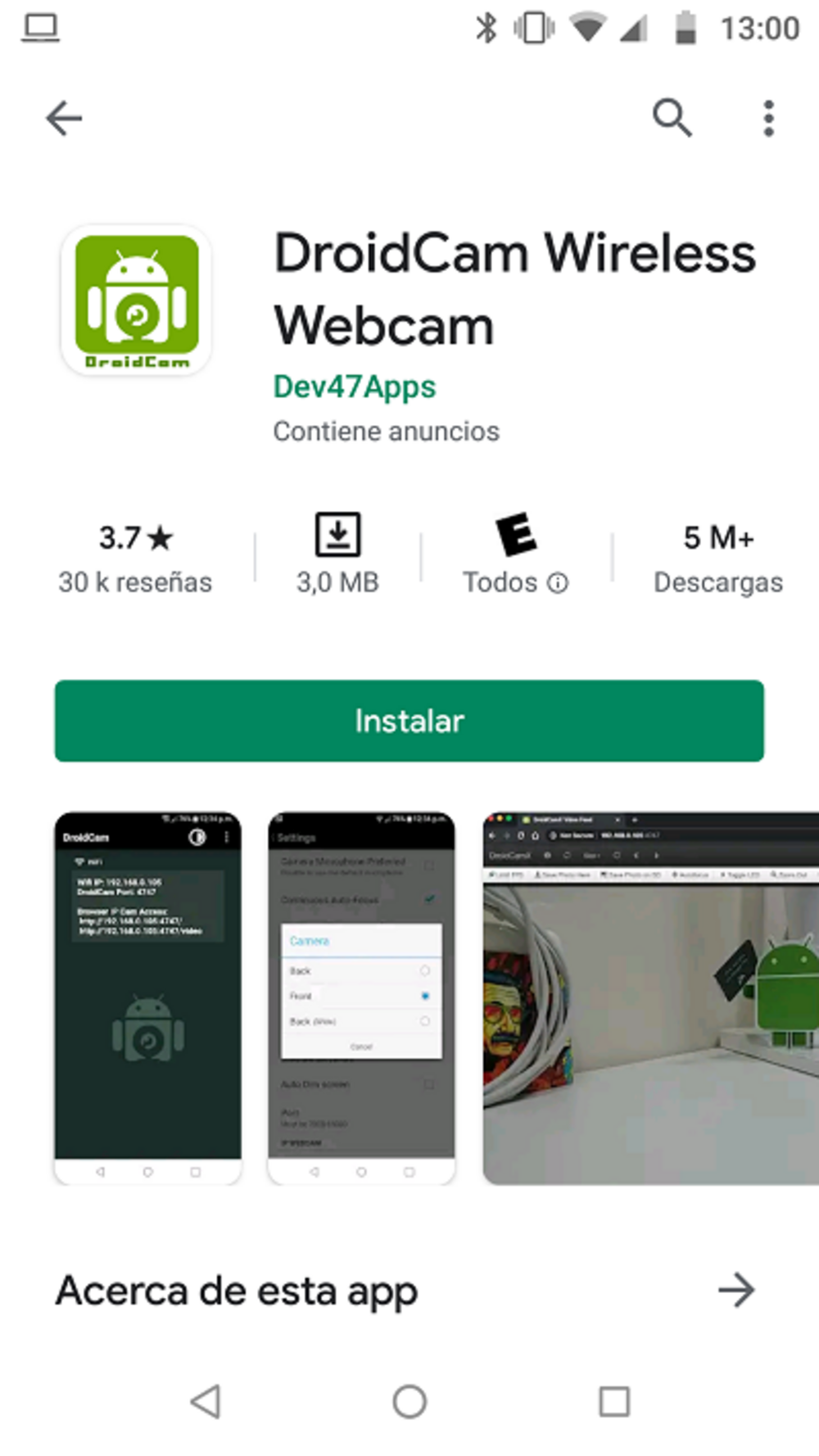 Droidcam-Cel1
