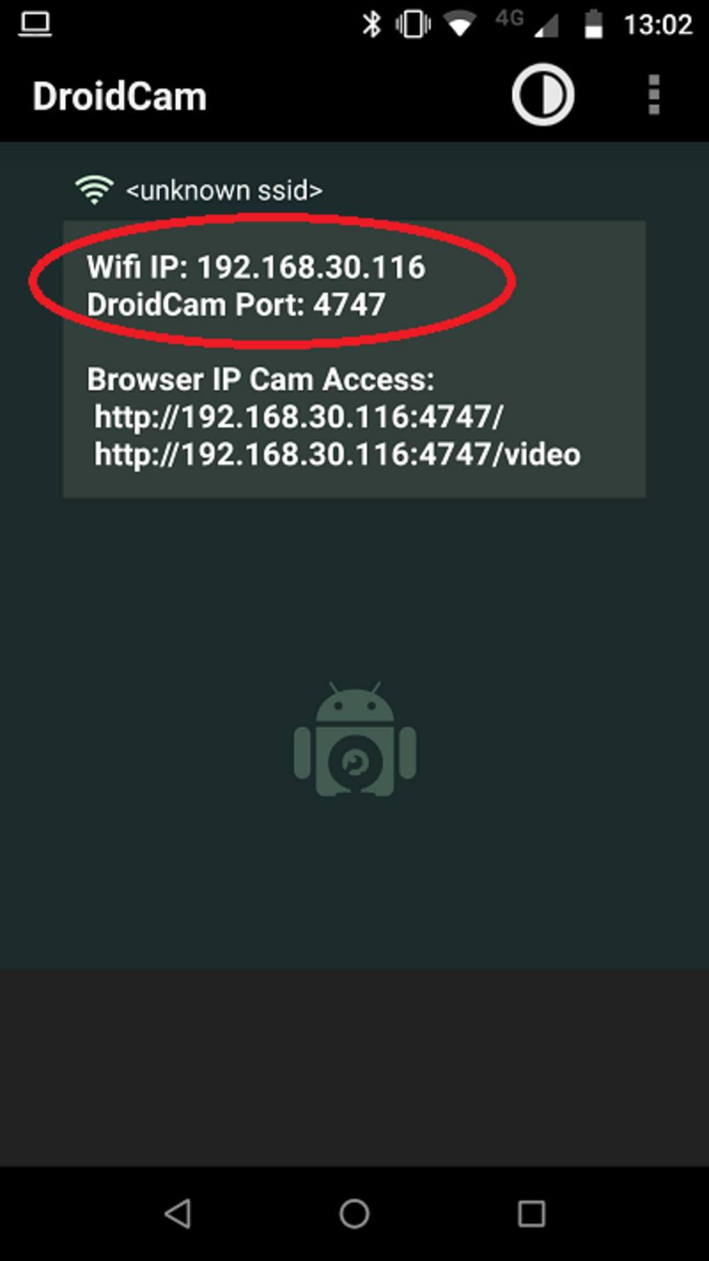 Droidcam-Cel3