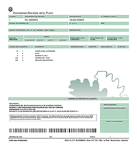 Recibo UNLP